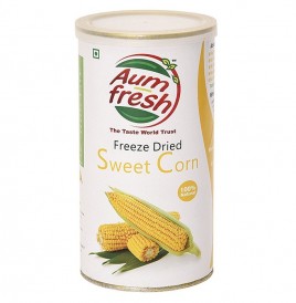 Aum Fresh Freeze Dried Sweet Corn   Tin  50 grams